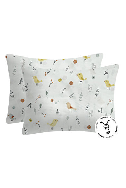 Lief Home 100% Cotton Zippered Baby Pillowcase |   40X60 (2 Pieces)
