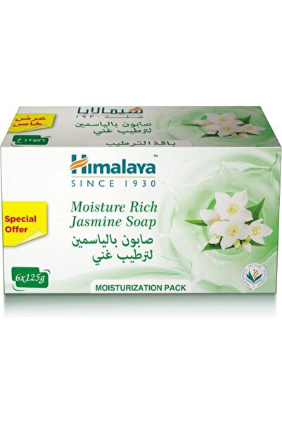 Himalaya Jasmine Body Soap - 6 pieces, 125 g