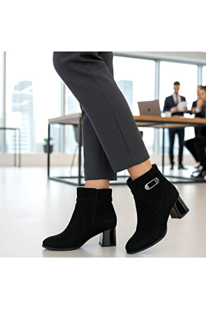 NEBY SHOES Ghete Dama din Piele Naturala Mely