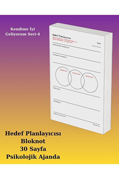 Psikotopia Hedef Planlayıcı Bloknot, Psikolojik Ajanda