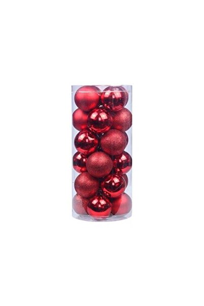 ACLIX 5 in 1 Christmas tree 150 cm, golden and red ball, star and string light