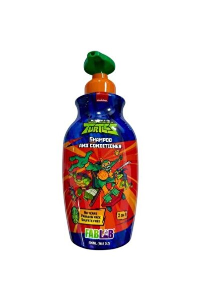 NİCKELODEON 2-in-1 Kids Shampoo & Conditioner – Teenage Mutant Ninja Turtles by – 500 ml