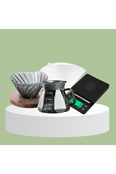 BASATA ROASTERY Drip Brewing Tools Package - Black