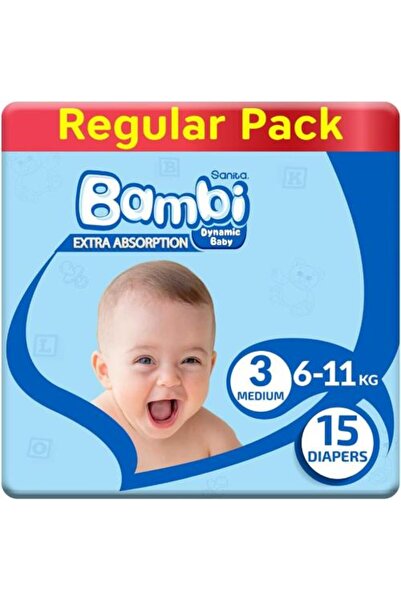 Bambi diapers medium No. 3