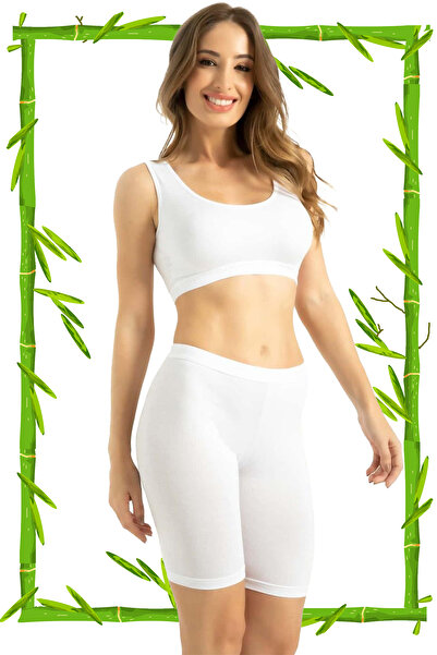 HRN Textile Bamboo Women's Thick Strap Padded Bustier (Q-En 707)