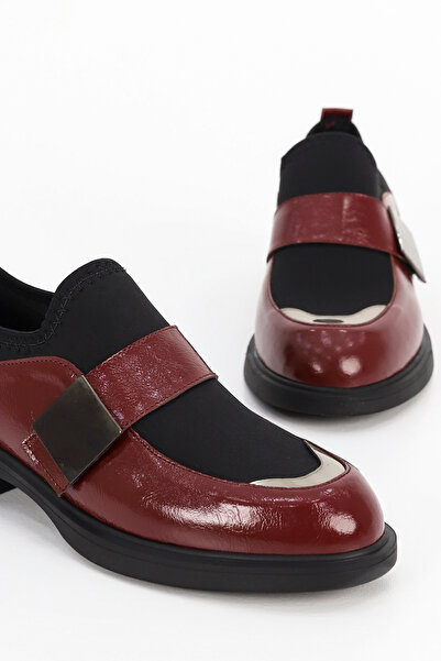 Mamito Ayakkabı Int 4065 Stretch Detailed Low Sole Oafer