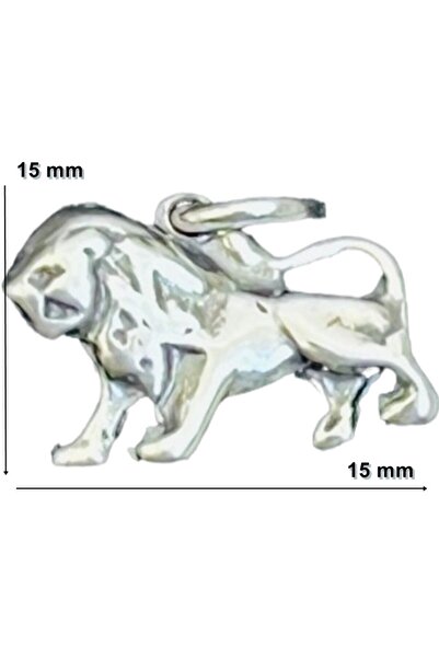 Jolie Silver Pandantiv din argint 925 Jolie Silver, zodia Leu, 15 x 15 mm, 1.2 g