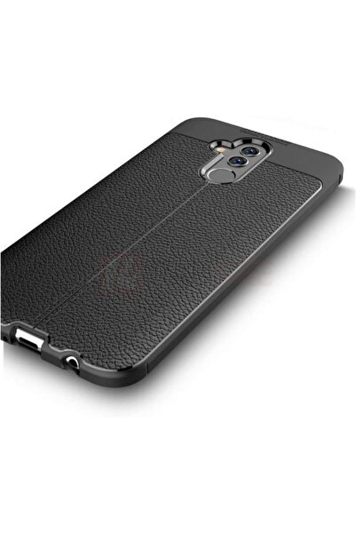 Generic Auto Focus Flexible Back Cover for Huawei Mate 20 Lite - Black, Thermoplastic Polyurethane Silicone