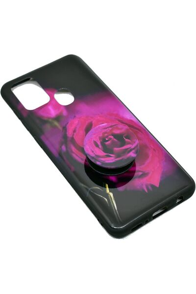 Generic Modern Back Case with Stand for Xiaomi Redmi 9C (Style 10) - Thermoplastic Polyurethane (TPU)