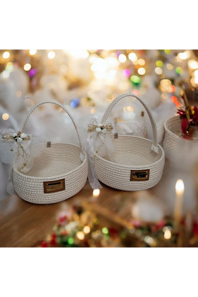 RH GALAXİ TEKSTİL Çeyiz için El Yapımı Çok Amaçlı Hediye Sunum & Makyaj Takı ...