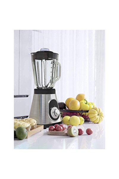 stuffix Blender din oțel inoxidabil, 2 în 1, 5 viteze, 2200 W, râșniță inclusă