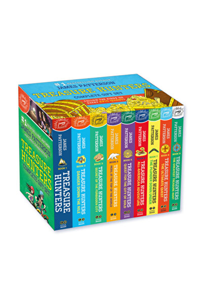 Jimmy Patterson Set cadou complet, cărți tipărite, vânători de comori