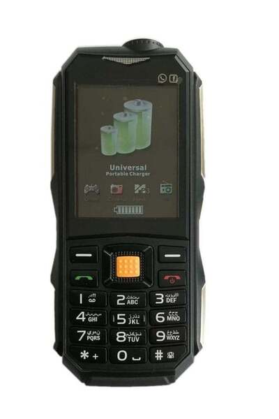 Hope هاتف ذكي ذكي (شريحتي اتصال، 10000 مللي أمبير، مصباح يدوي، راديو FM)