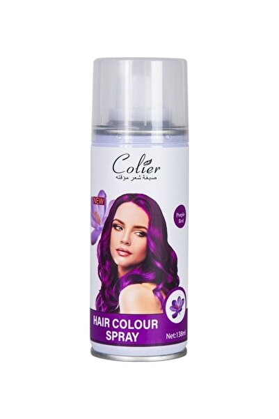 colier Kolier Temporary Hair Coloring Spray, Red-Purple, 138 ml