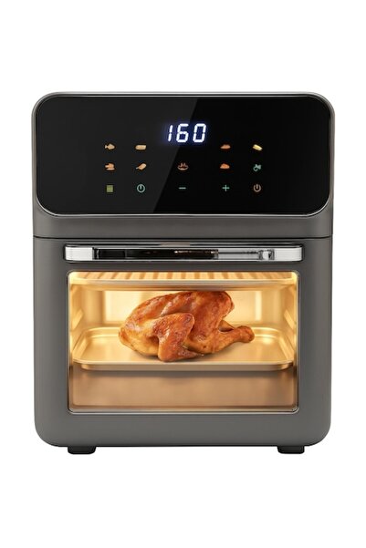 stuffix Friteuză cu aer cald de 12 litri, 2400 W, panou tactil digital