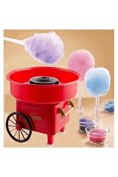 stuffix Electric Cotton Candy Machine 500W, Metal & Plastic, Red