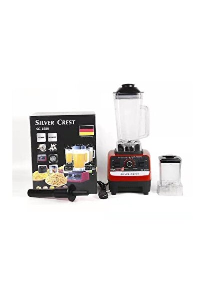 stuffix Blender profesional, Silver Crest, capacitate 2,5 l, 8 lame din oțel inoxidabil, negru