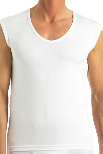 HRN Textile Bamboo Men's Zero Sleeve V-Neck Undershirt (Q-En 601)