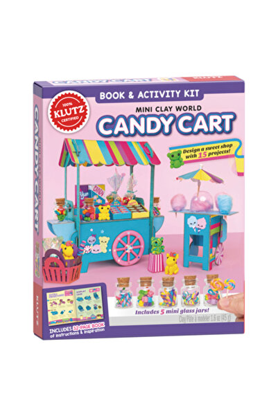 KLUTZ Cărucior de bomboane Mini Clay World