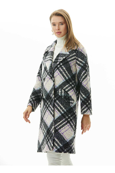 Selen Mavi Kadın Kaban 25KSL9538