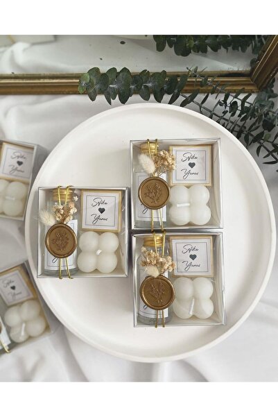 Alâ Atelier Mühür detaylı 3'lü set 15 adet