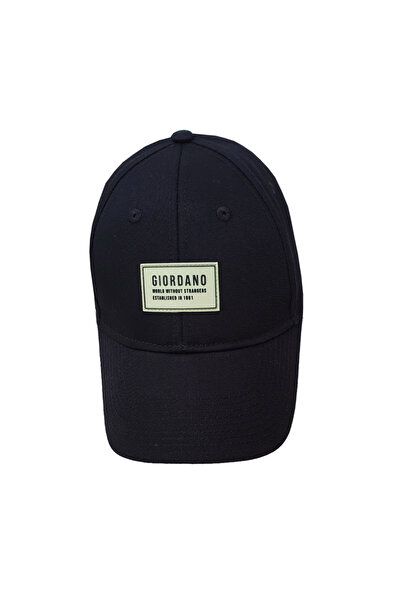 Giordano Cotton Twill Cap with Rubber Badge