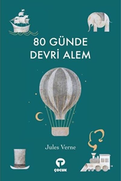 Turkuvaz Kitap 80 Günde Devri Alem kitabı güncel Jules Verne Çocuk ve Gençlik...