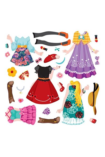 OEM Stick-and-peel wardrobe sticker set - 85 pcs