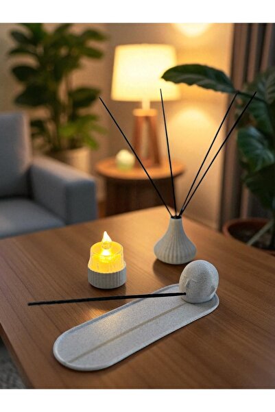 KUKO DESIGN Tütsülük Figürlü 3 Lü Set (Tütsü Hediyeli)