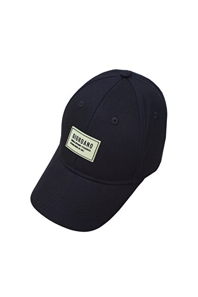 Giordano Cotton Twill Cap with Rubber Badge