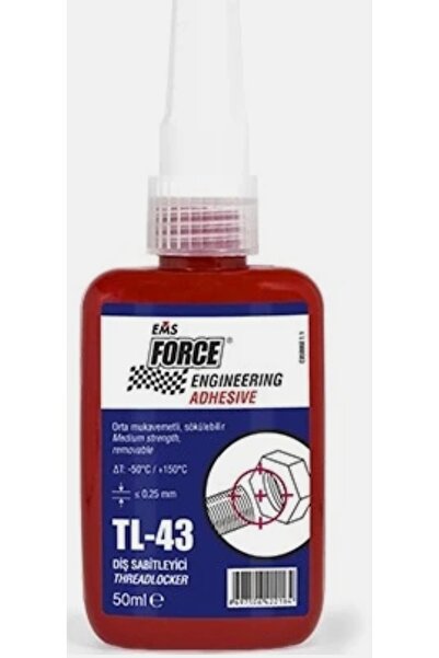 Genel Markalar FORCE TL 43 Civata Sabitleyici Orta Mukavemet