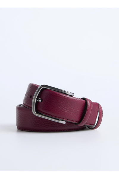 Fabrika Erkek Kemer Fbk 012 4cm Flt spor Bordo