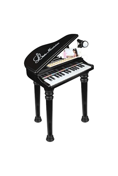 OEM Pian de jucărie cu scaun și microfon