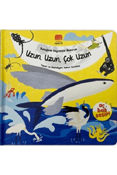 Uçan Fil Yayınları Bebeğimle Hayvanlar Aleminde Uzun, Uzun, Çok Uzun (Ciltli)...