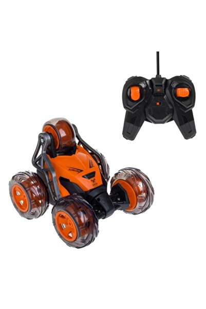 OEM Remote Control Stunt Car 5 Wheels Orange Black 2.7GHz