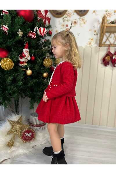Pinkitokids Girl's Jacket-Skirt Set