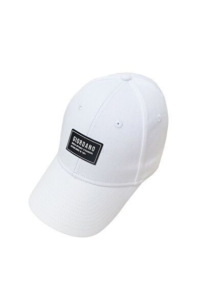 Giordano Cotton Twill Cap with Rubber Badge