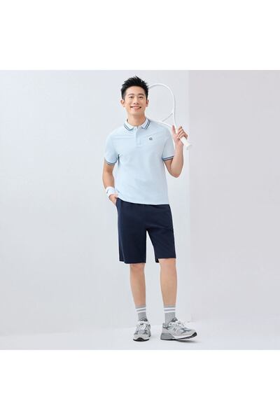 Giordano Men's Waffle Knit Elastic Waist Shorts