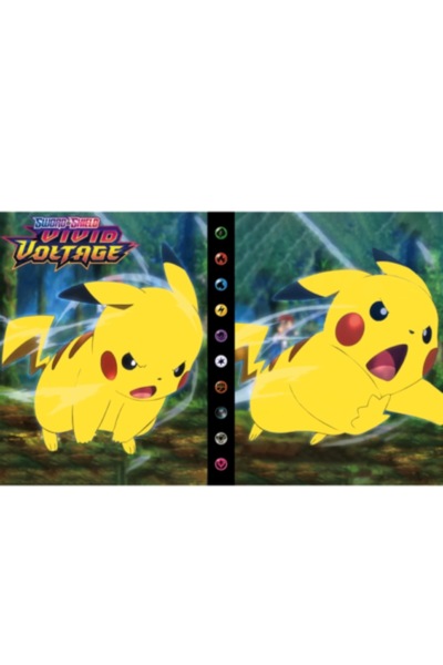 Ucuz Depo Pokemon Kart Albümü Sword Shild Vivid Voltage 240pcs Pikachu