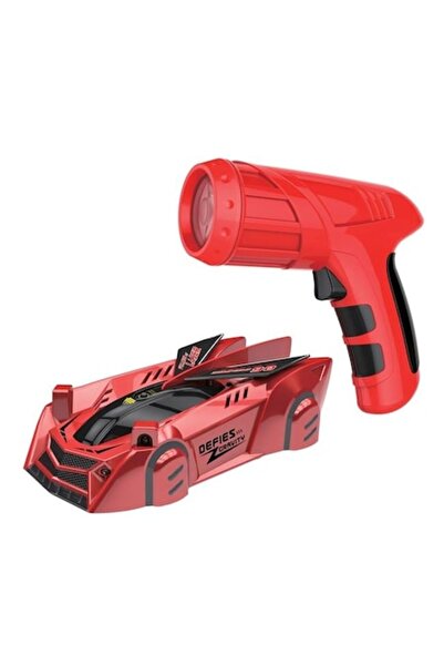 OEM Anti-Gravity Laser Remote Control Car — USB Rechargeable, Red