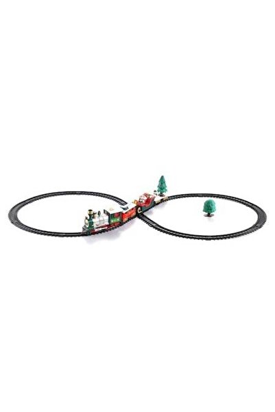 SHOPIENS Christmas Train Toy with Music Shopiens® with 22 Pieces, 260 cm Track