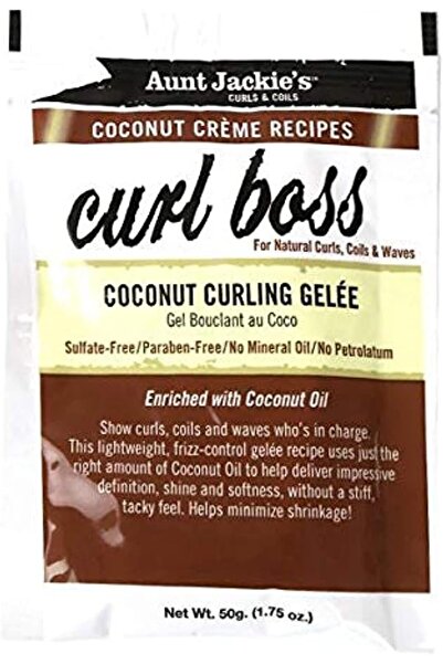 Aunt Jackie's Coconut Curl Boss Curling Gelee Packette
