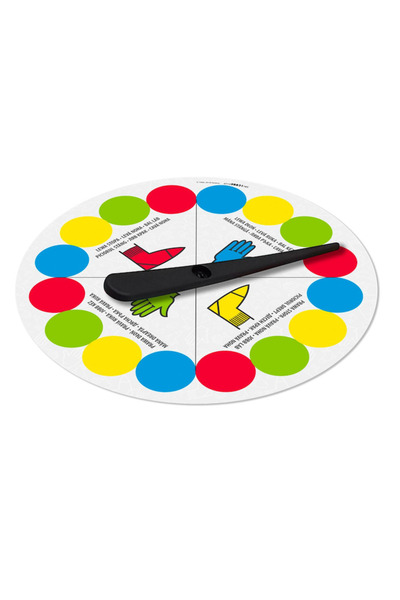 Hasbro Twister Board Game, Multicolor, 2+ Players, Age 6+ Years