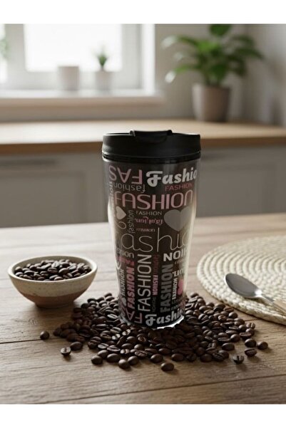 Yerli Insulated Cup with Pattern (440 ml)