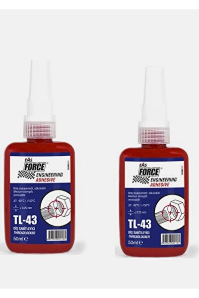 FORCE TL 43 50ML Civata Sabitleyici 2li Set