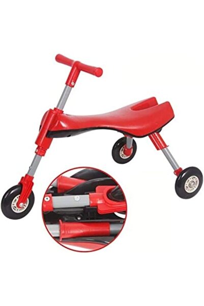 Generic Baby Folding Walking Scooter Scuttle Bug For Children Ages 2+ (Red)