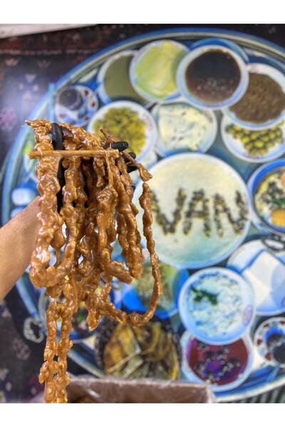 öz vanlılar ORJİNAL MARDİN YÖRESEL CEVİZLİ SUCUK YERLİ EL YAPIMI 1KG