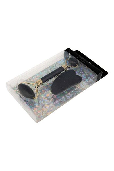 colier بكرة الوجه - سوداء