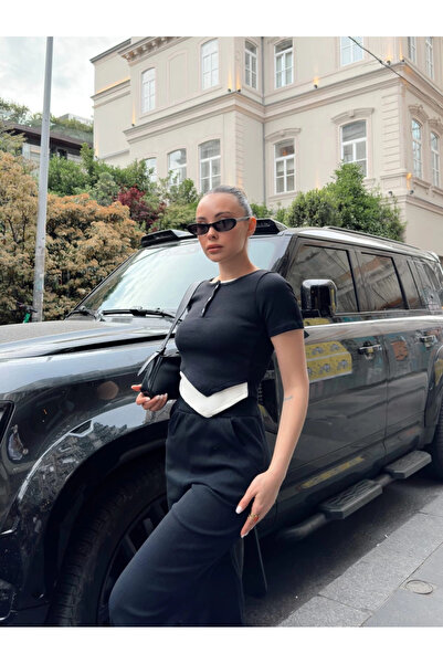 ZENGEZUR MALL MTXDPN Μαύρο σετ με κουμπιά και γιακά S3943 (221054) (Μέγεθος: S)