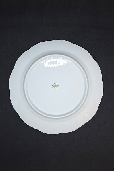 Bavaria Mitterteich Navy Blue White Serving Plate 25.5 cm